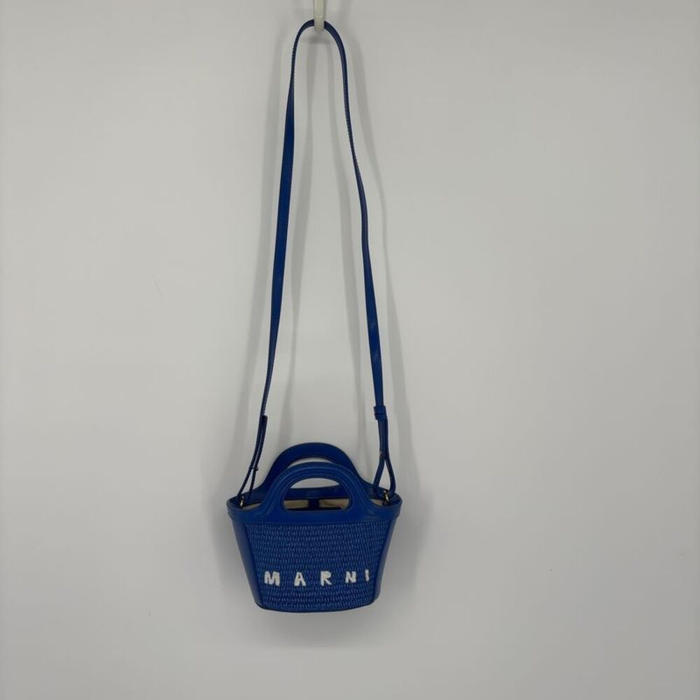 Marni Mini Woven Tote Bag